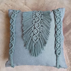 Macrame Feathers Cushion Cover Only @R450